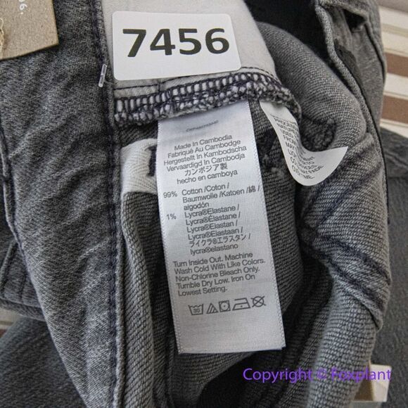 New! Madewell The '90s Straight Jean in Burwick Wash: Cross-Tab Edition, 26 - Picture 14 of 15